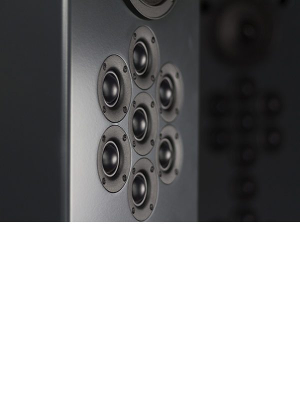 Tekton Design Encore Hi-Fi Loudspeaker Front - Quarter Turn Detail