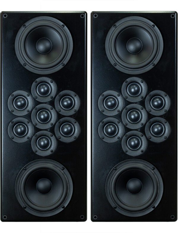 Tekton Design Impact Monitor Loudspeakers - Black Pair Front